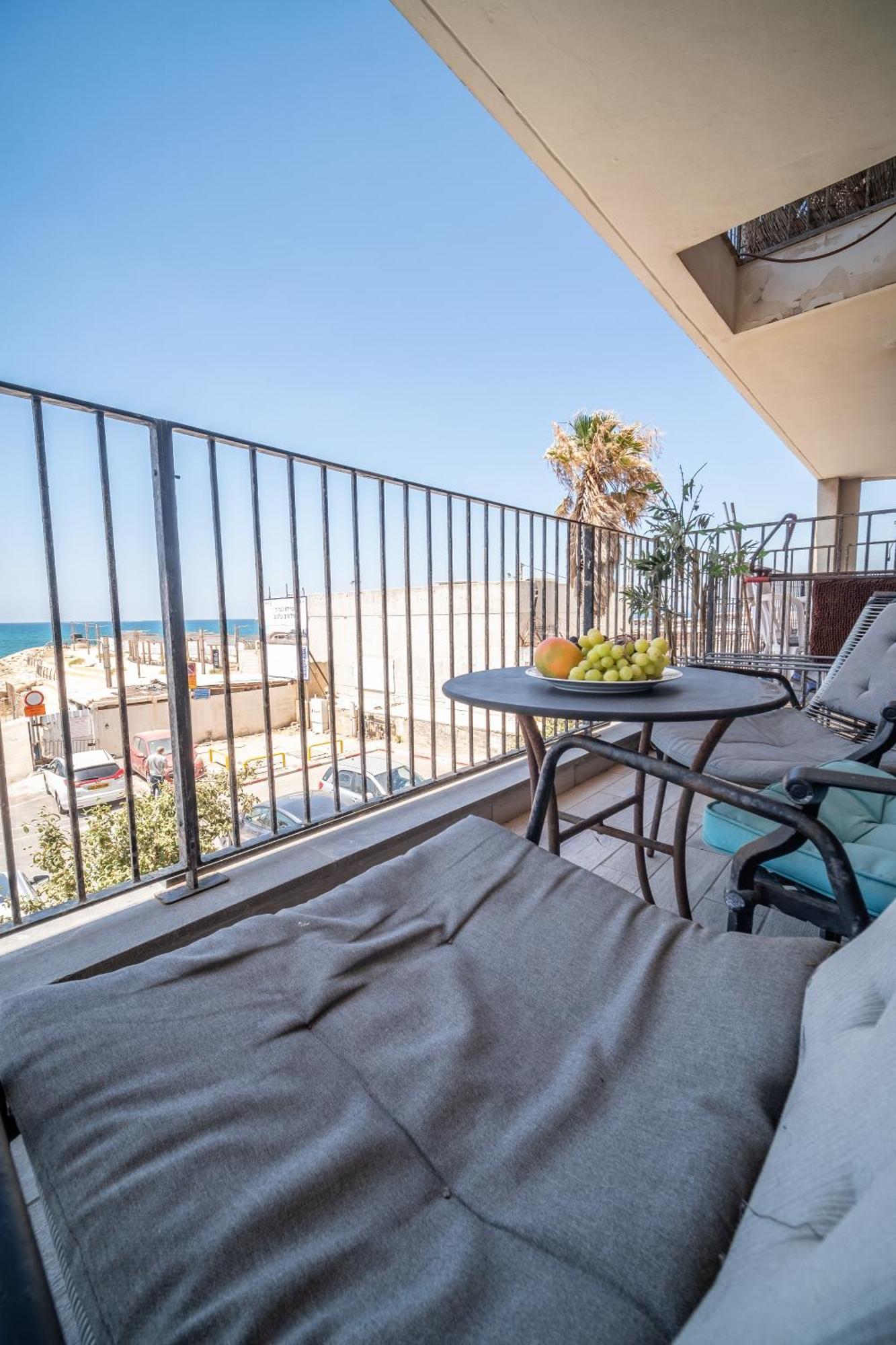 Bat Galim Full Sea View Balcony By Sea N' Rent Daire Hayfa Dış mekan fotoğraf